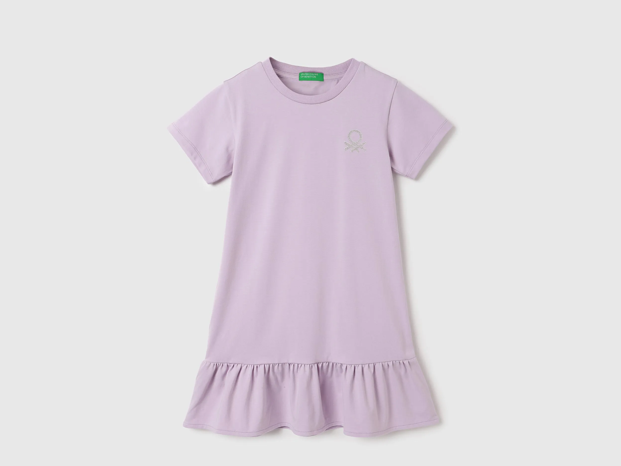 Regular Fit Round Neck Solid Dresses