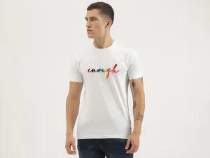 Regular Fit Round Neck Solid T-shirts