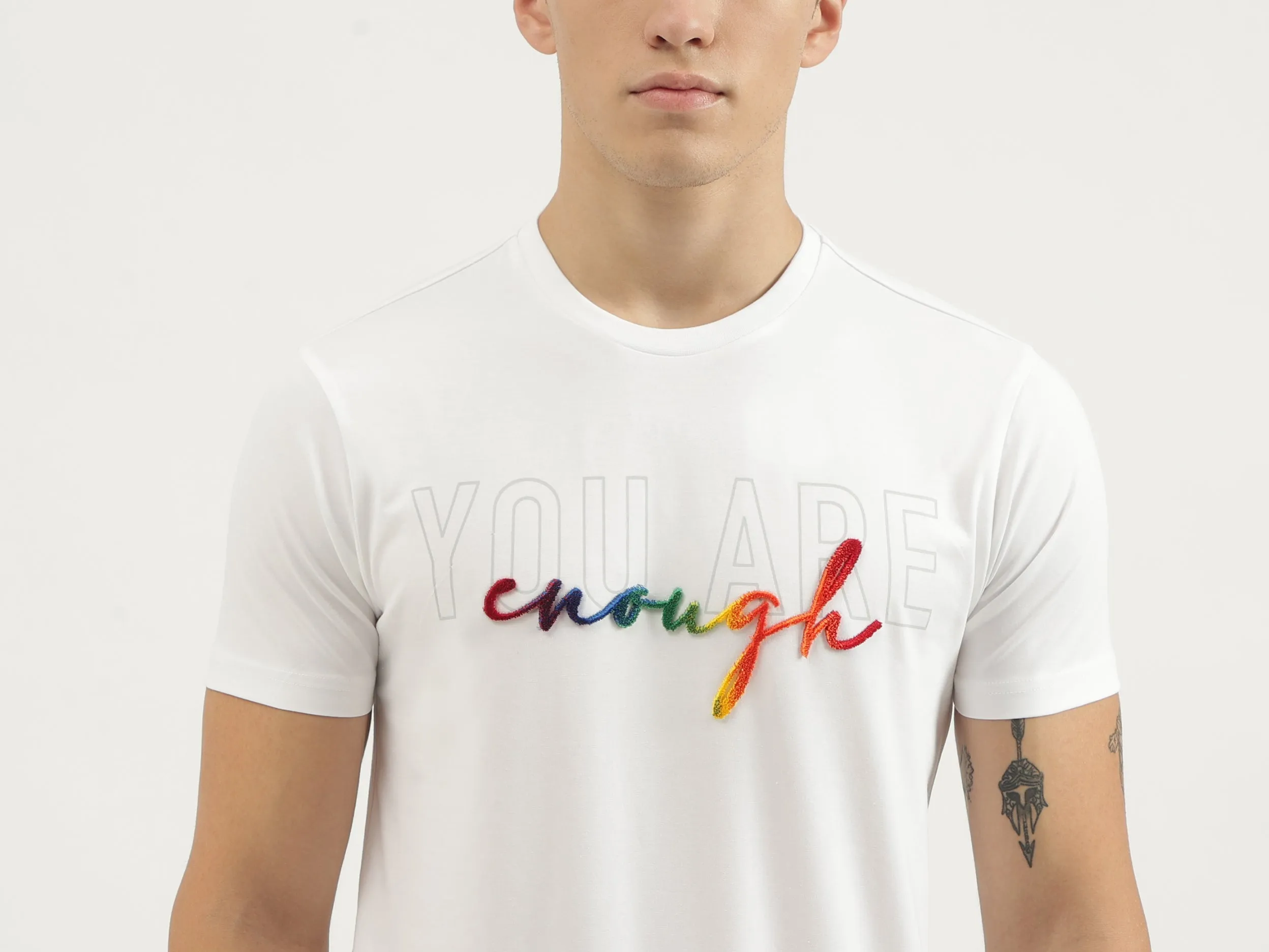 Regular Fit Round Neck Solid T-shirts
