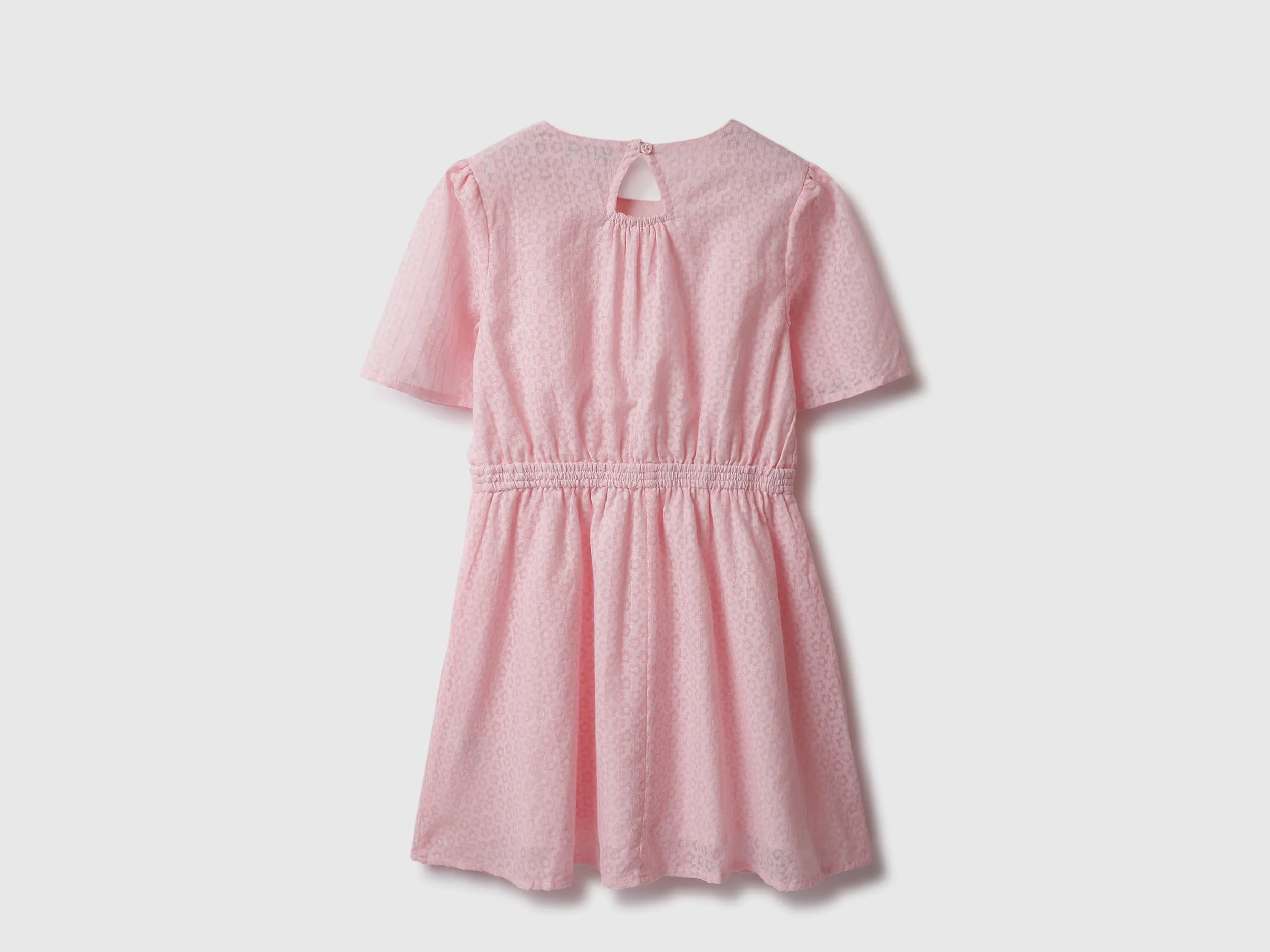 Regular Fit Round Neck Textured Dresses