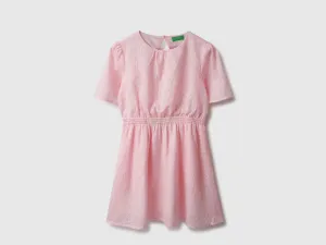 Regular Fit Round Neck Textured Dresses