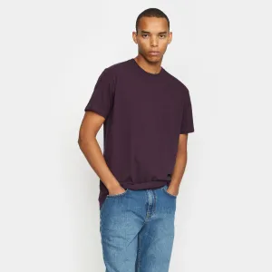 Regular T-shirt / 1051 - Darkpurple-melange
