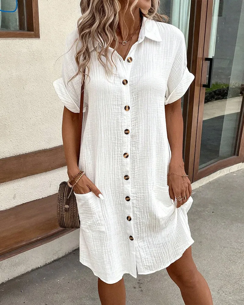 REHANNA™ | STYLISH POLO DRESS