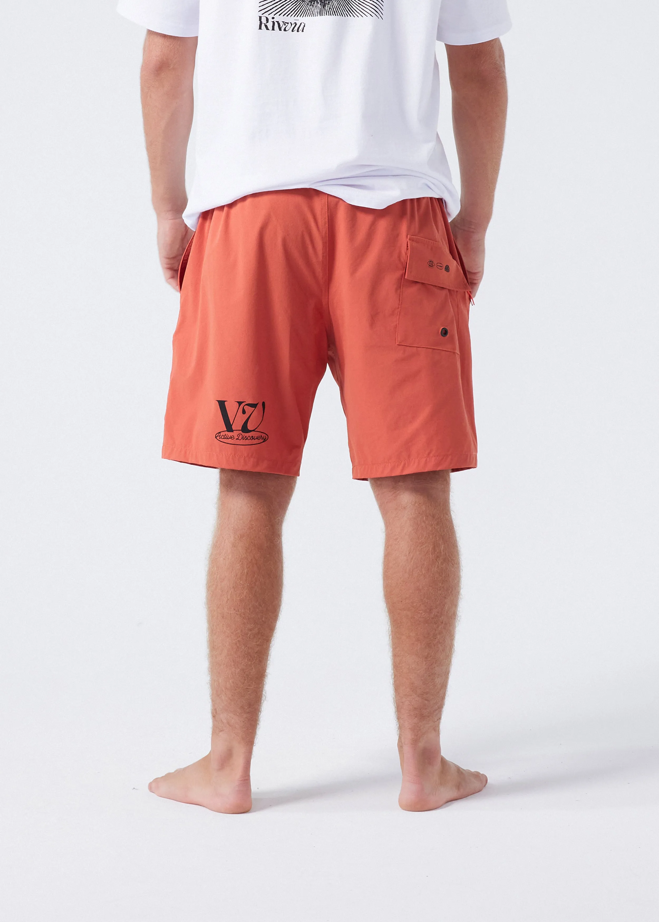 RIVVIA CLASSIC PURSUIT DAILY RIDE SHORT - TERRACOTTA