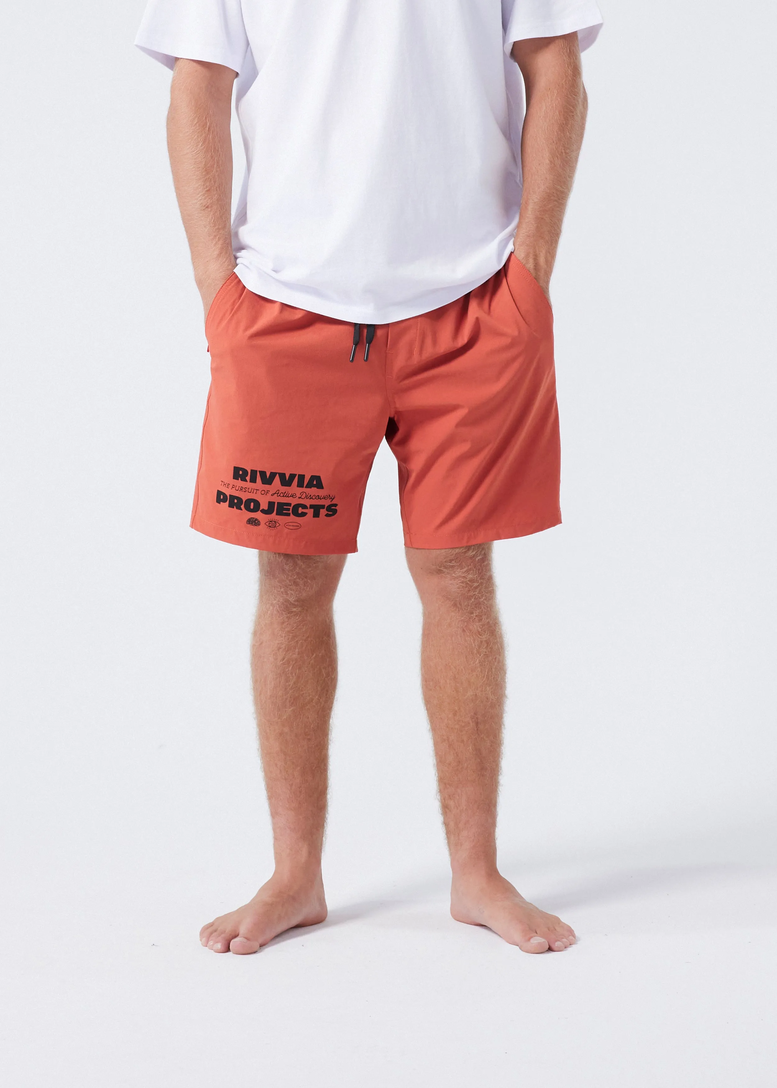 RIVVIA CLASSIC PURSUIT DAILY RIDE SHORT - TERRACOTTA