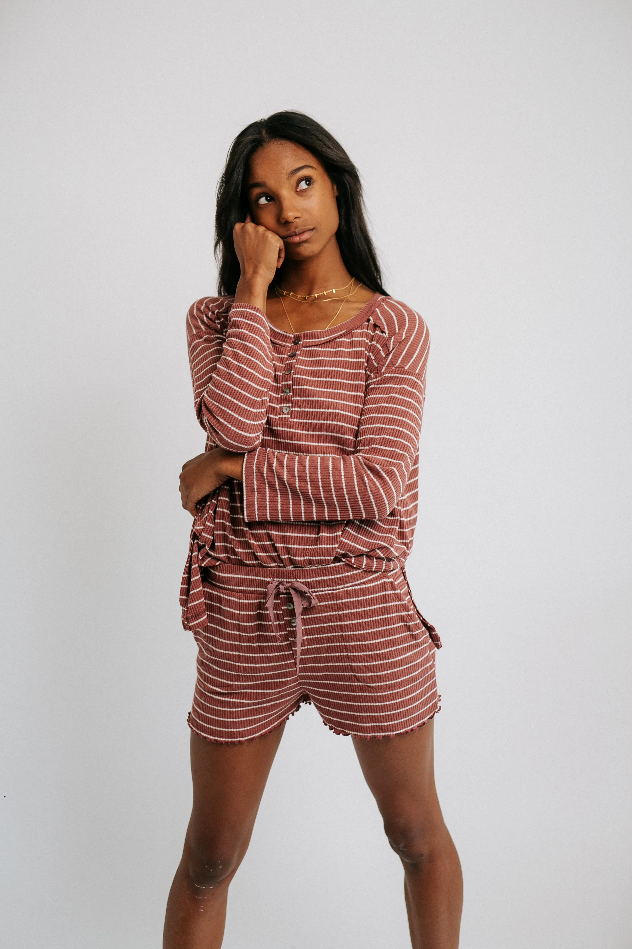 Romee Striped Set