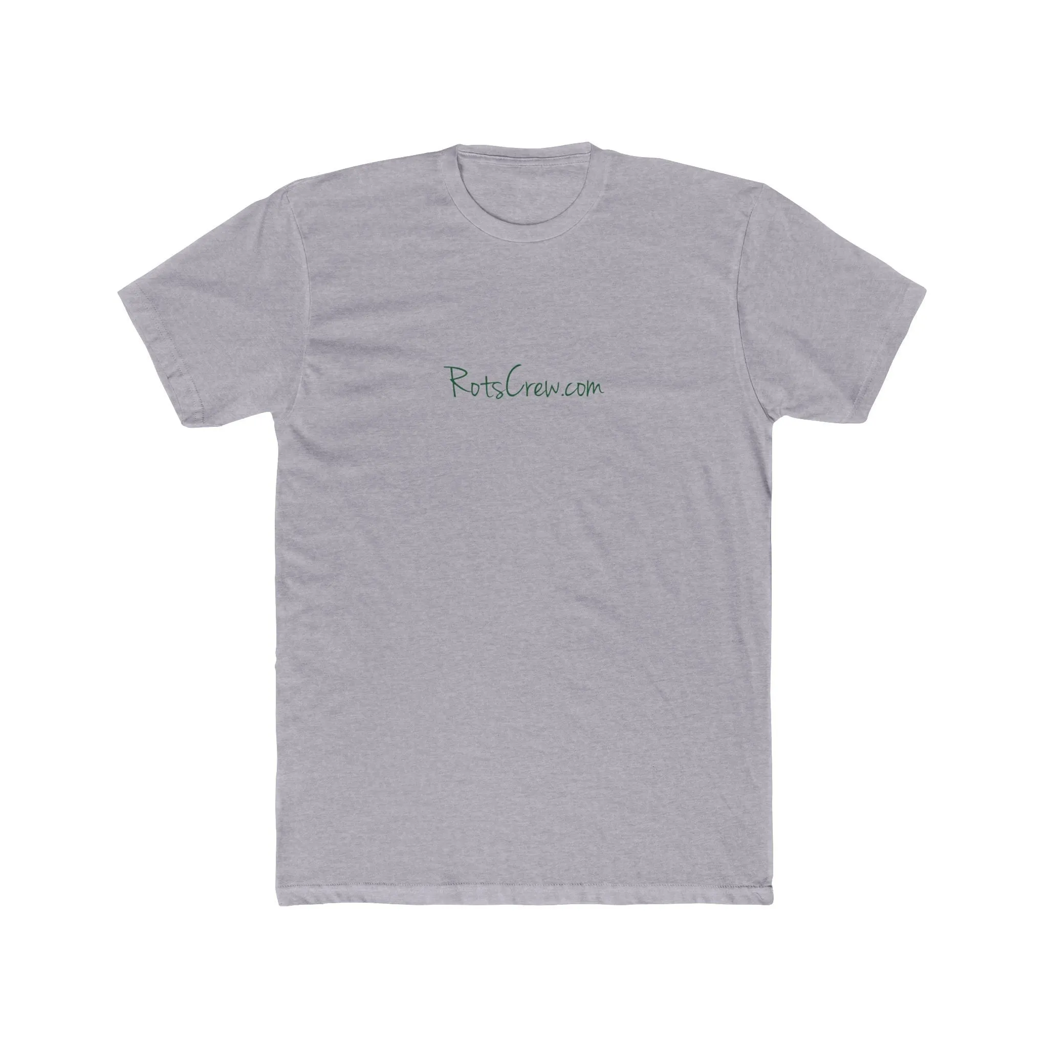 Rots Crew Green Logo Men's Cotton Crew Tee