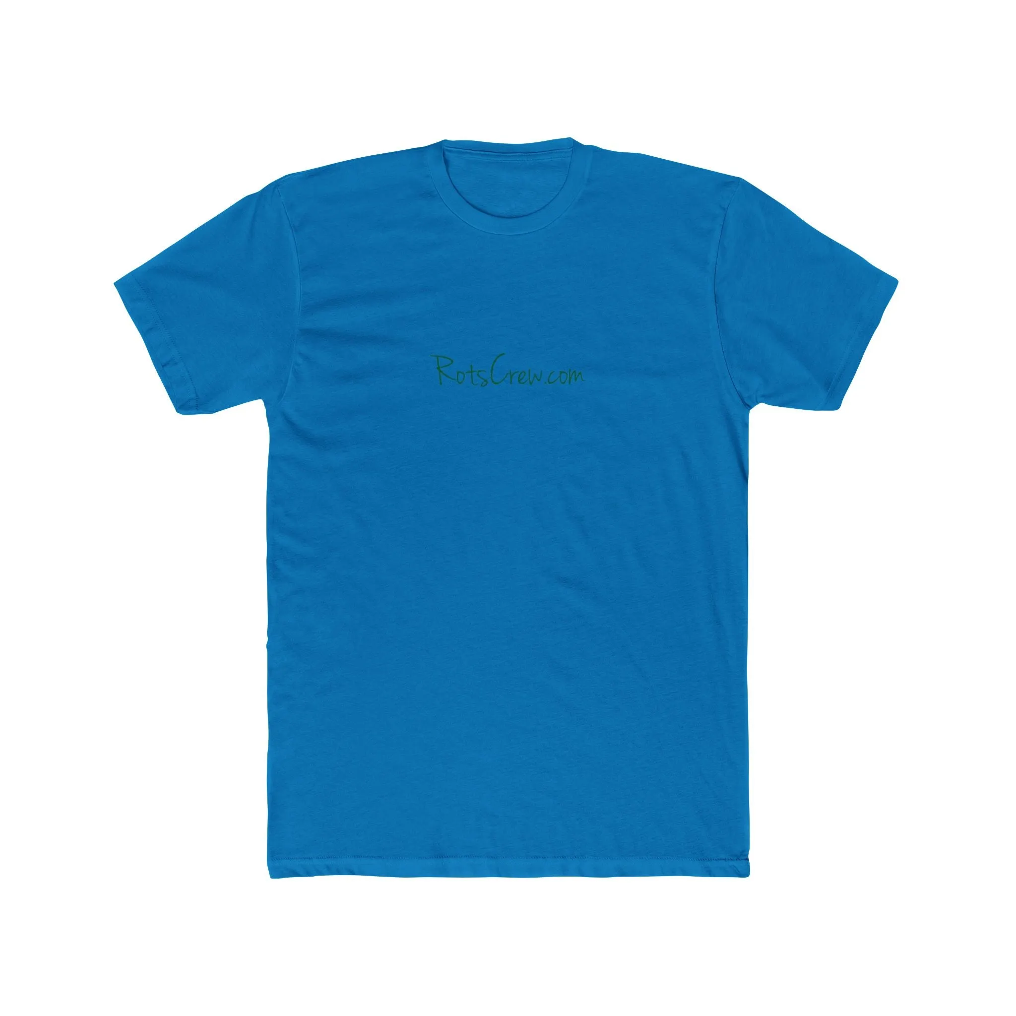 Rots Crew Green Logo Men's Cotton Crew Tee