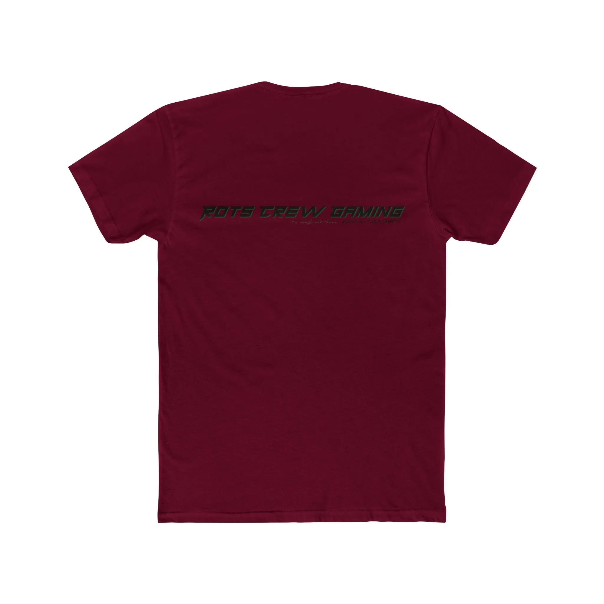 Rots Crew Green Logo Men's Cotton Crew Tee