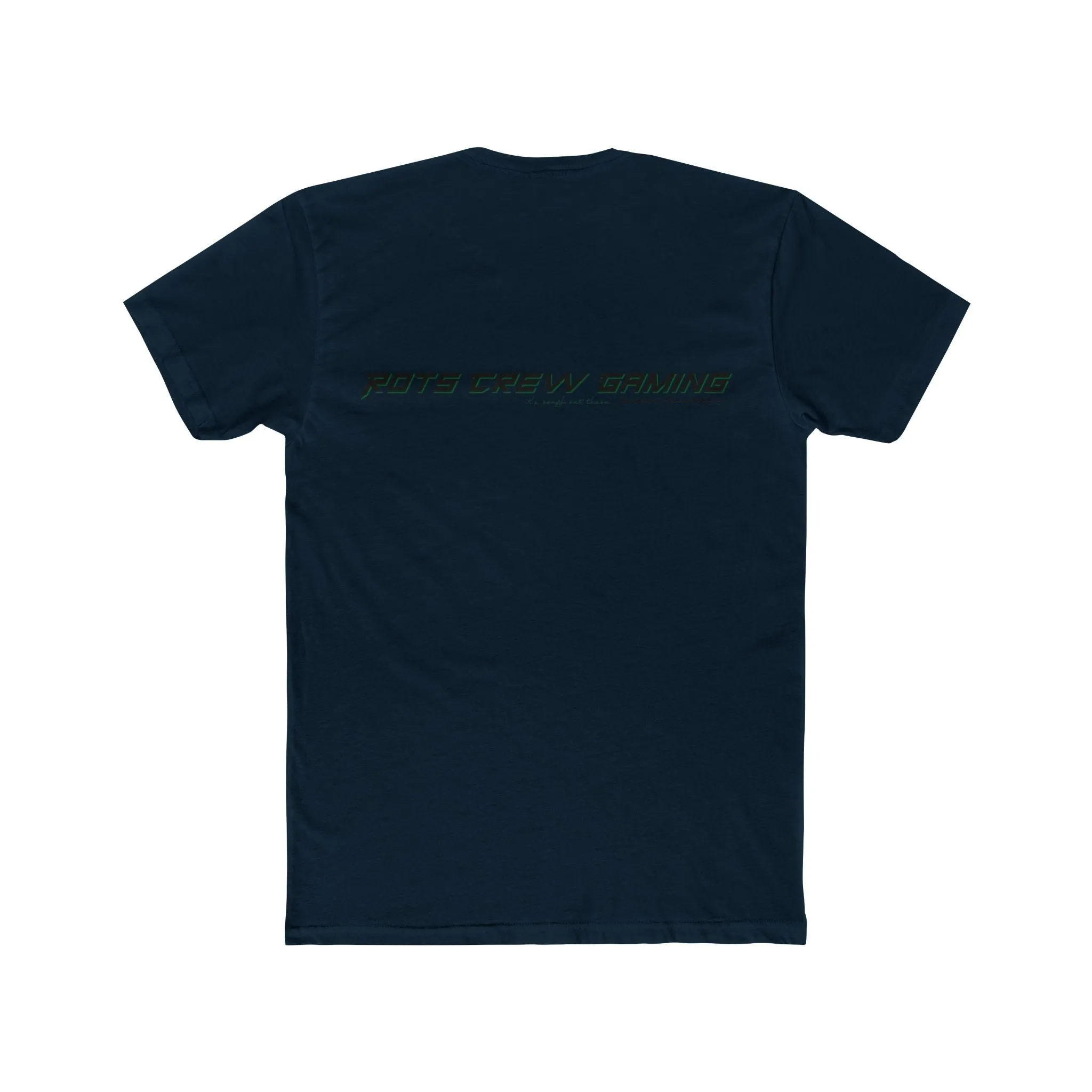 Rots Crew Green Logo Men's Cotton Crew Tee