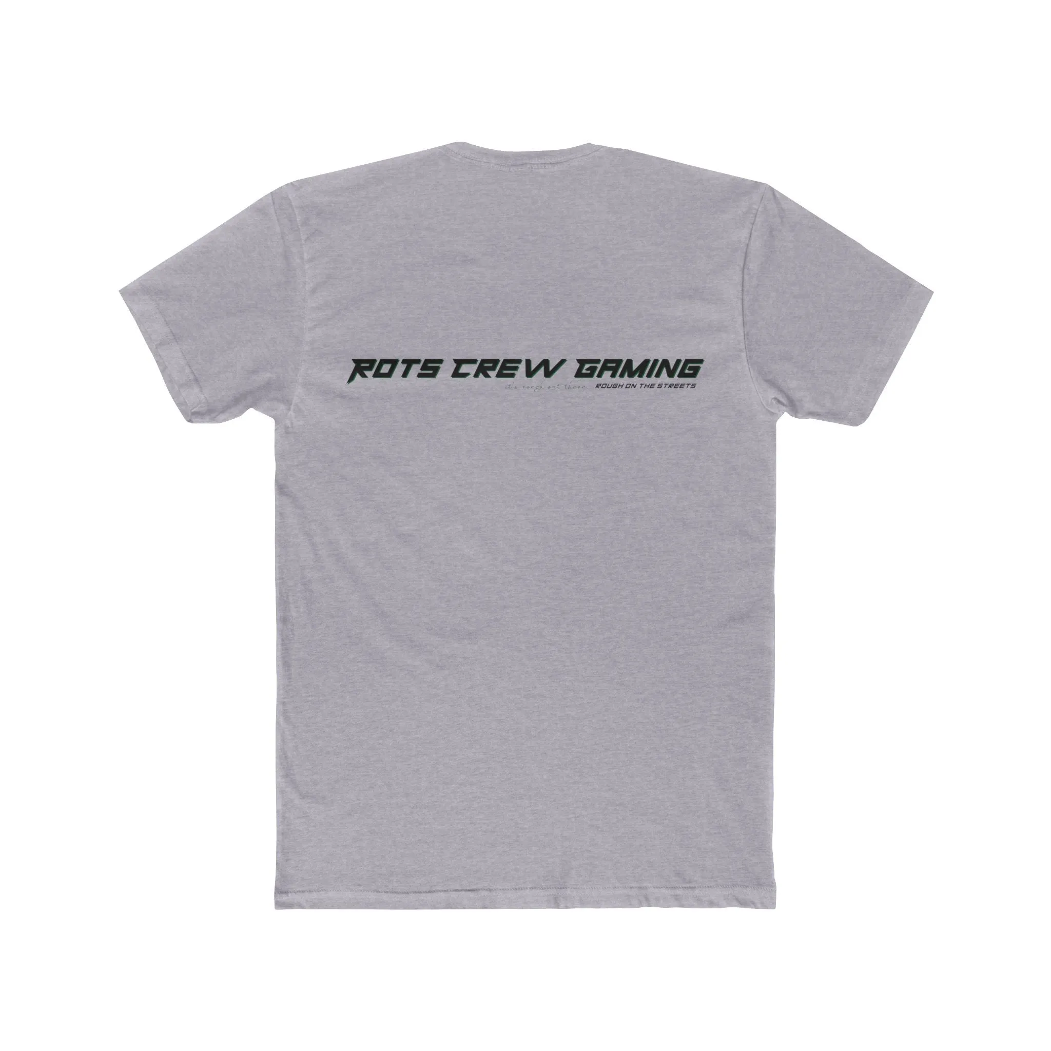 Rots Crew Green Logo Men's Cotton Crew Tee