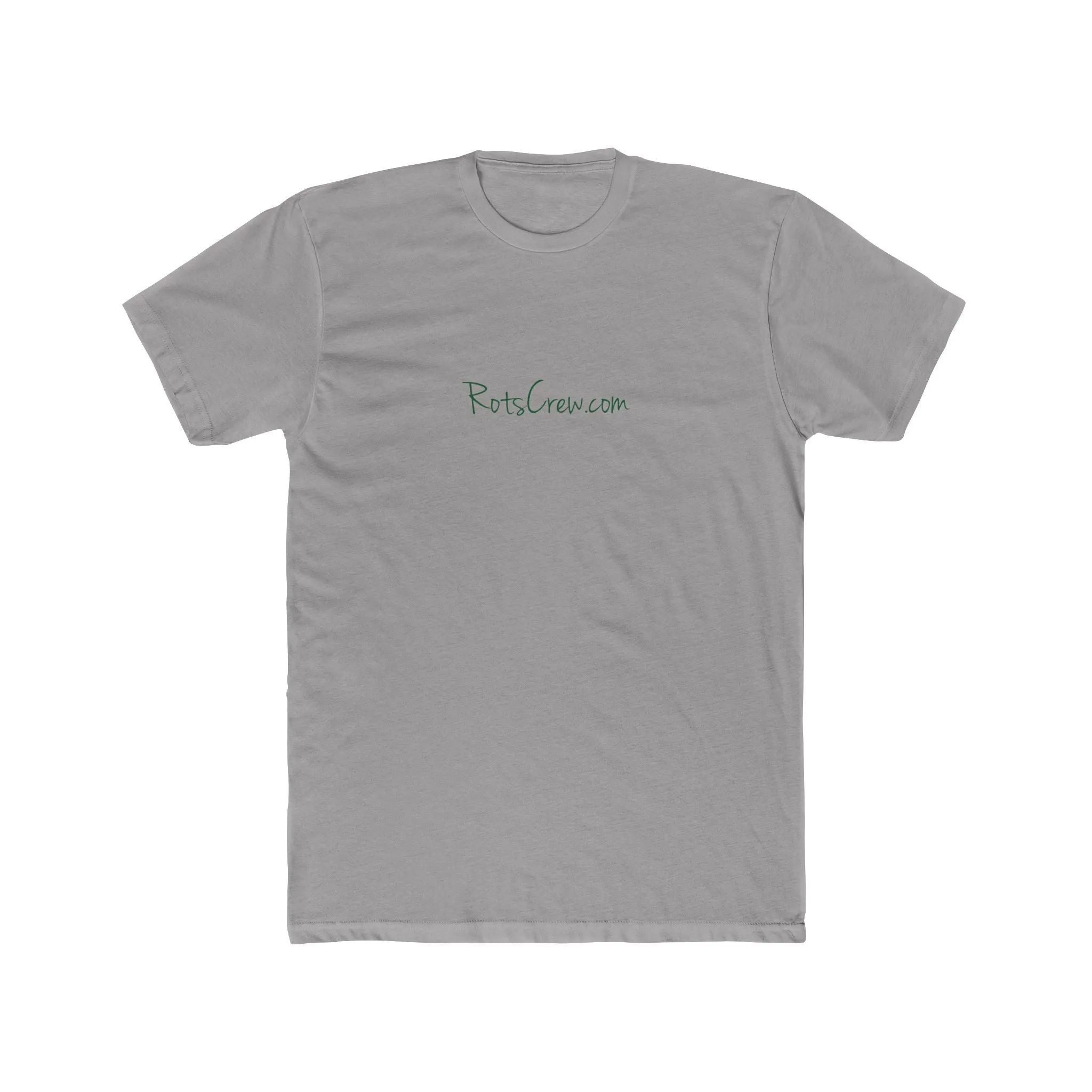 Rots Crew Green Logo Men's Cotton Crew Tee