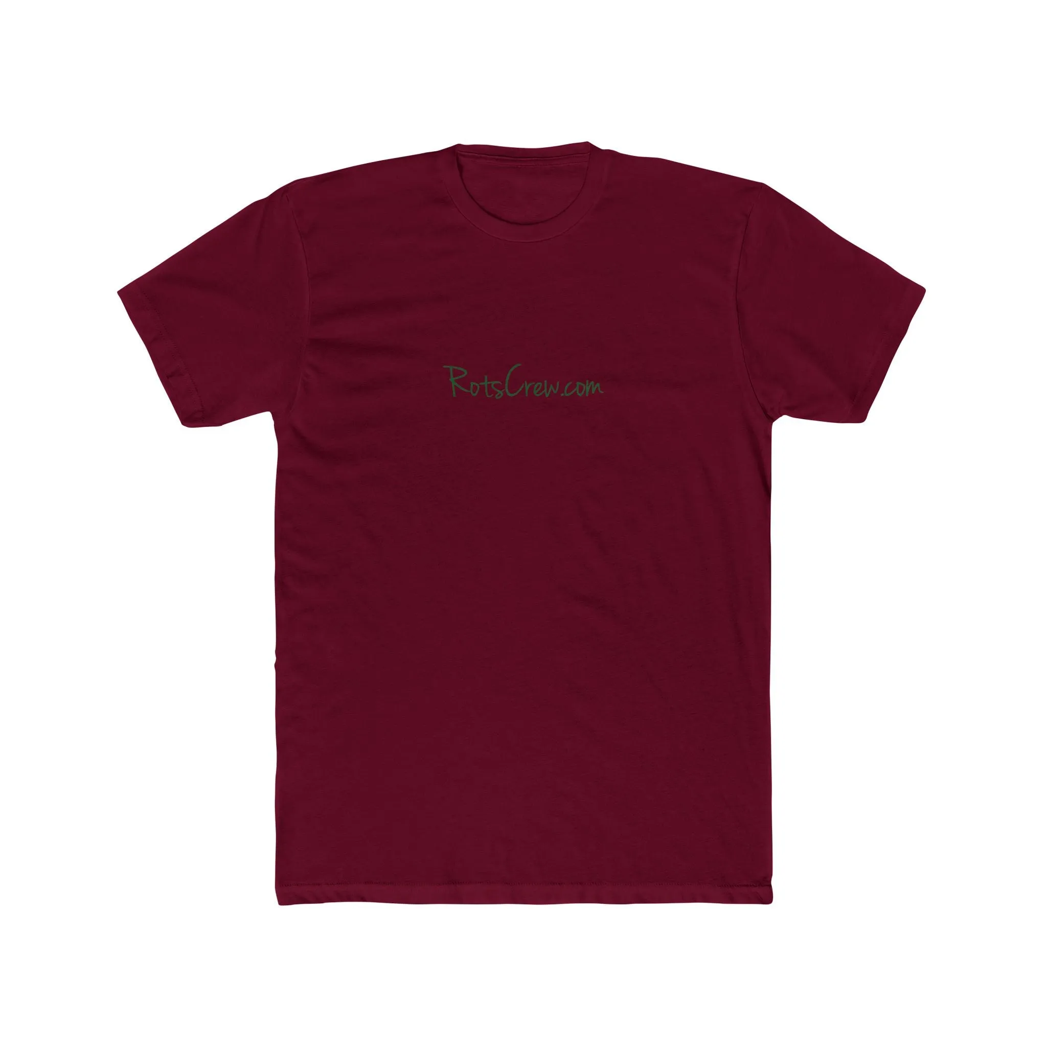 Rots Crew Green Logo Men's Cotton Crew Tee
