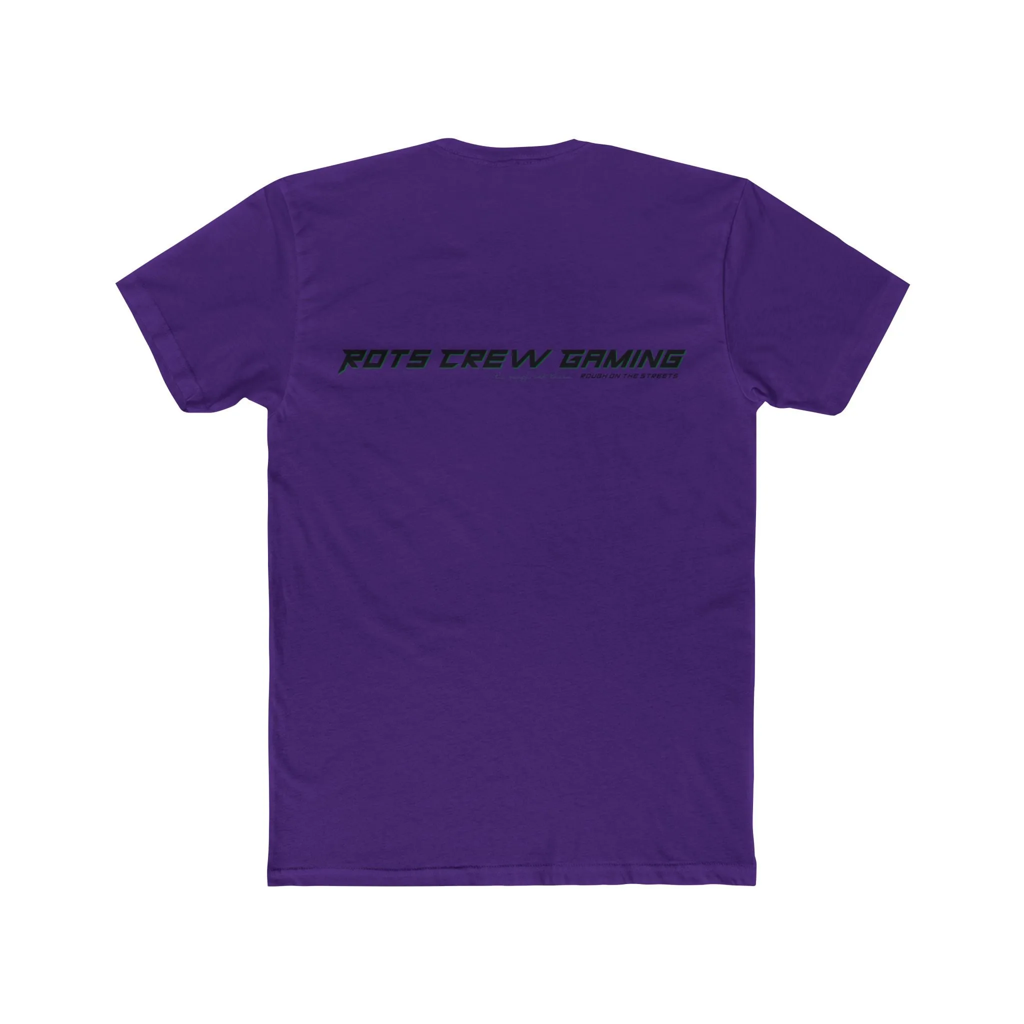 Rots Crew Green Logo Men's Cotton Crew Tee