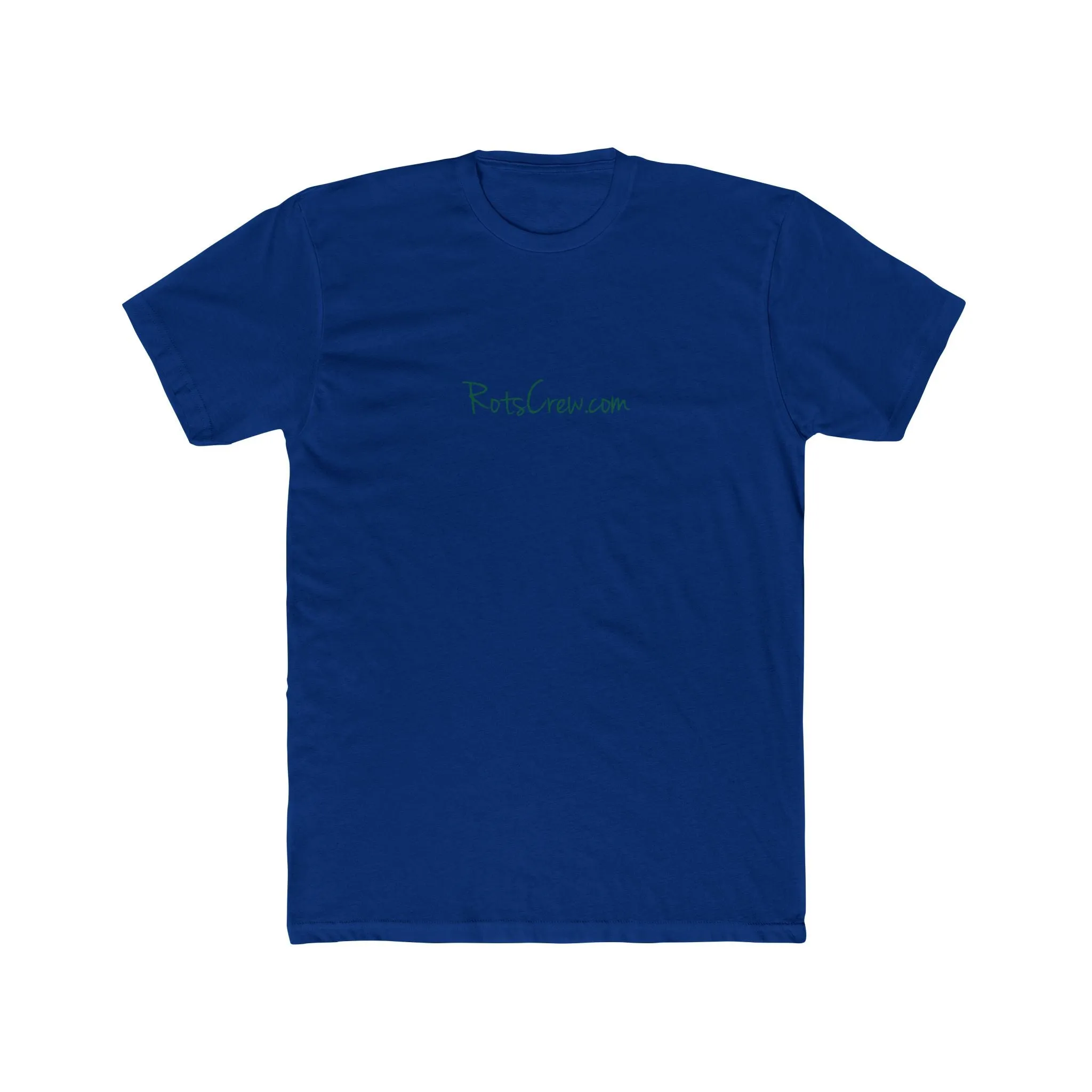 Rots Crew Green Logo Men's Cotton Crew Tee