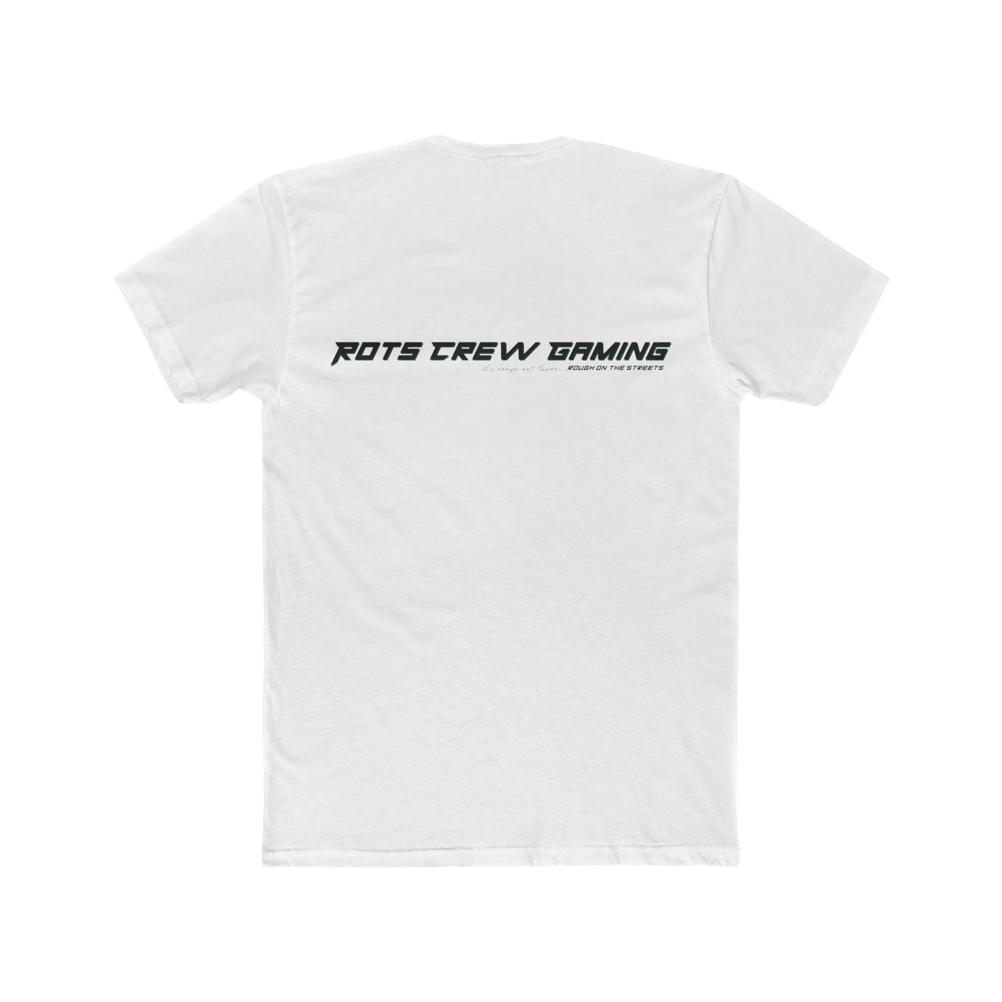 Rots Crew Green Logo Men's Cotton Crew Tee
