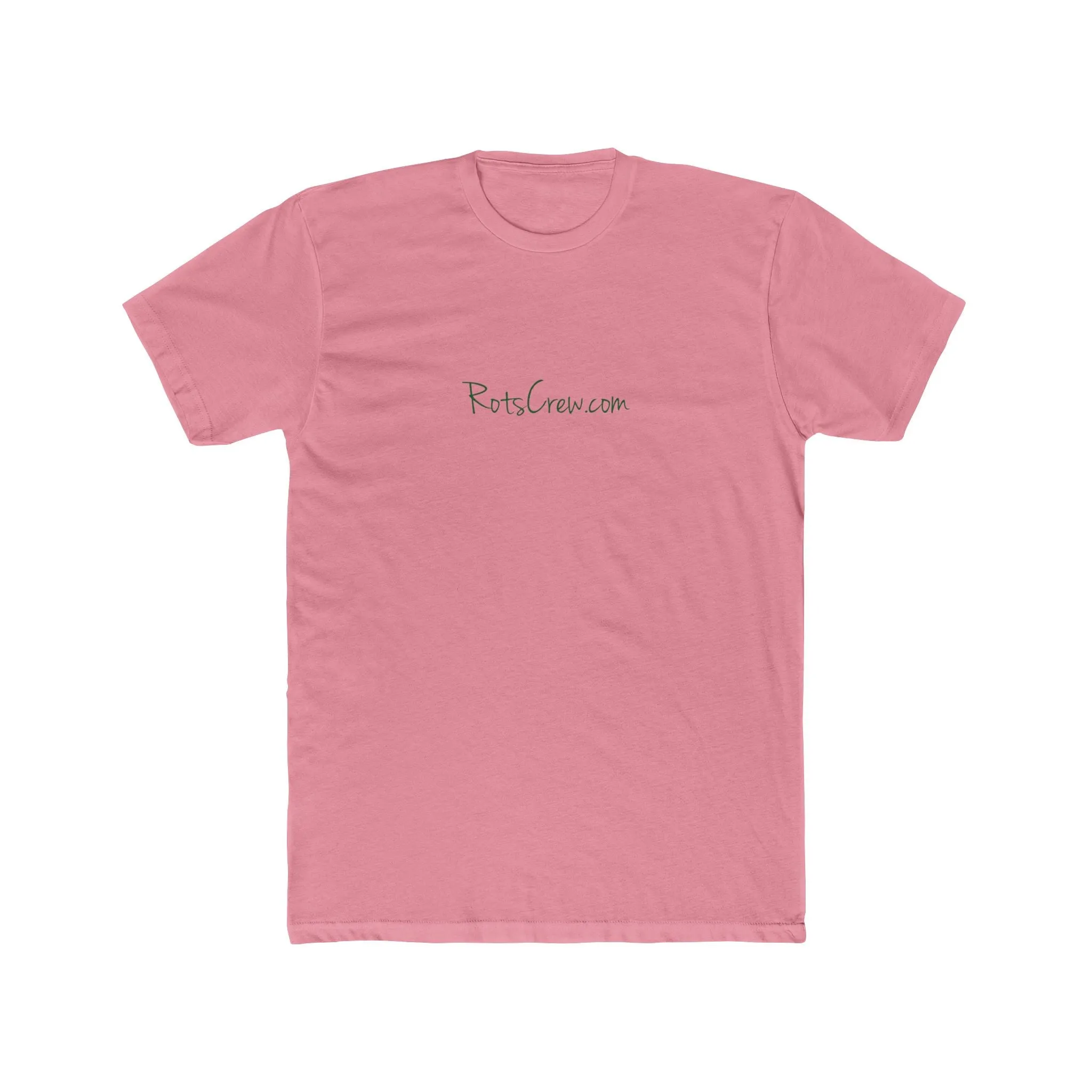 Rots Crew Green Logo Men's Cotton Crew Tee
