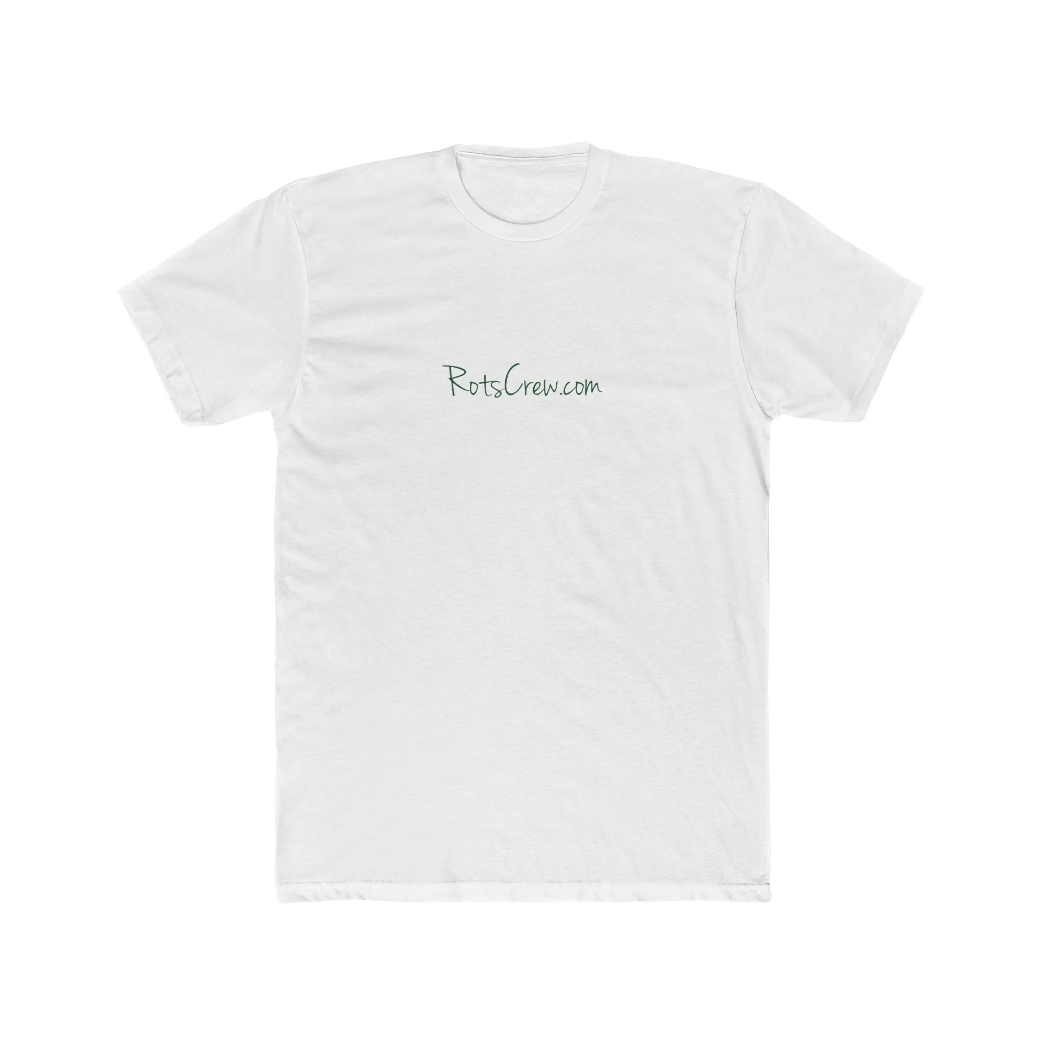 Rots Crew Green Logo Men's Cotton Crew Tee