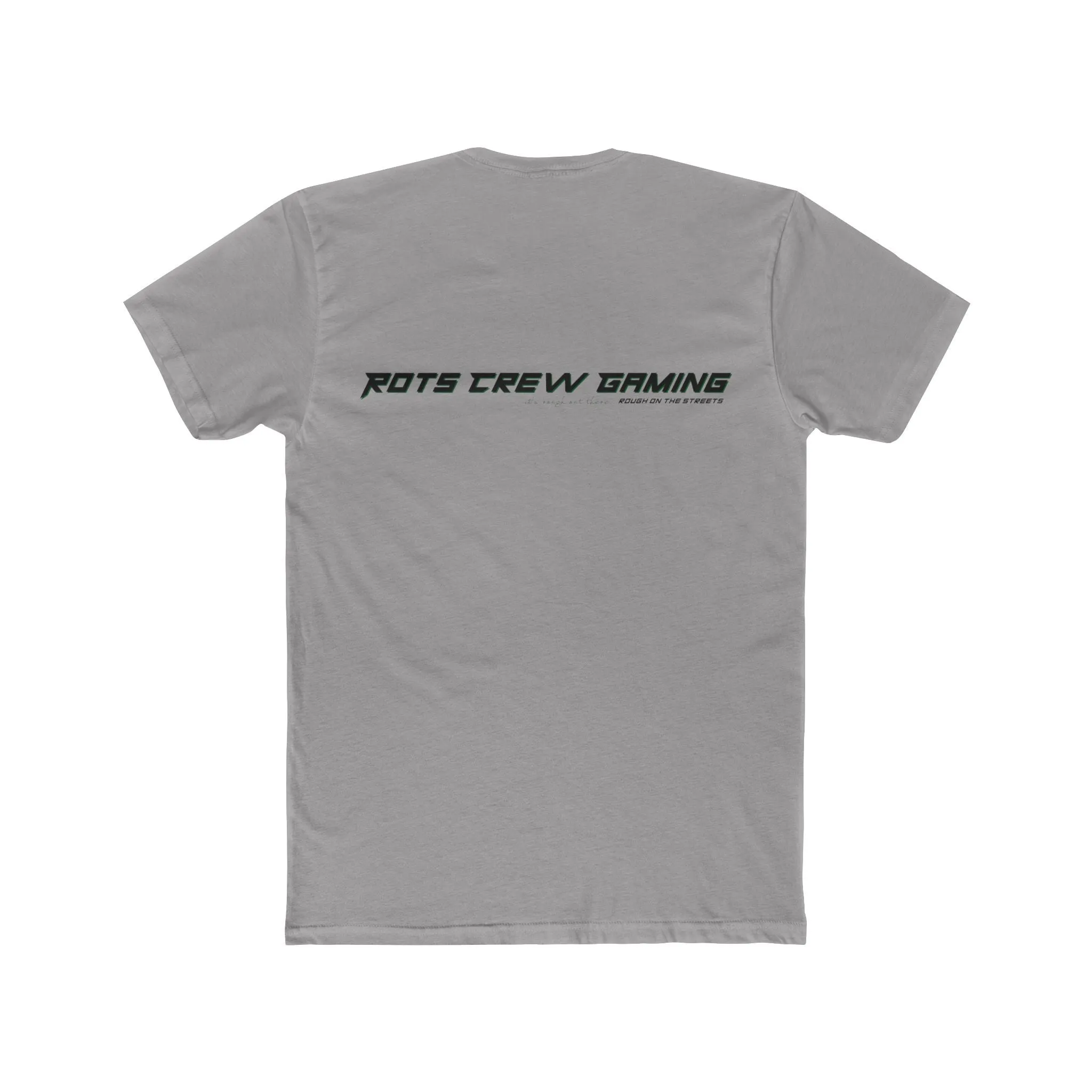 Rots Crew Green Logo Men's Cotton Crew Tee