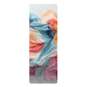 Rubber Yoga Mat- Luthera Balasana Stripes