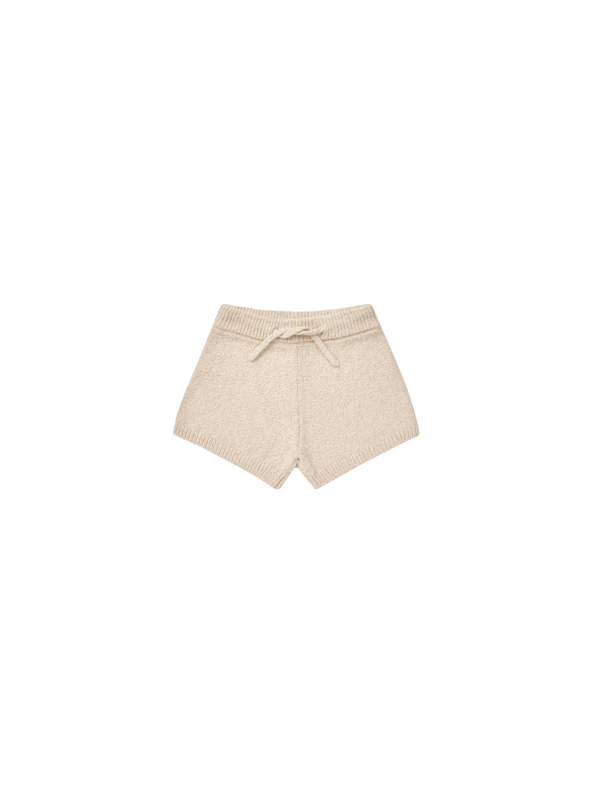 Rylee & Cru Knit Shorts Heathered Oat