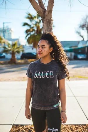 SA Logo | Black Vintage Wash Tee