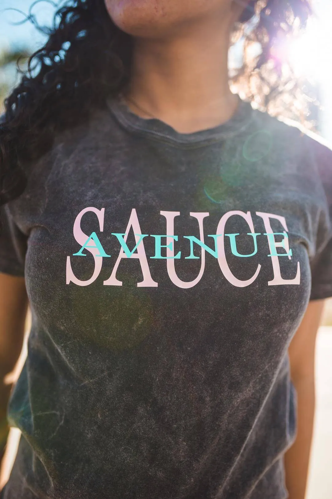 SA Logo | Black Vintage Wash Tee