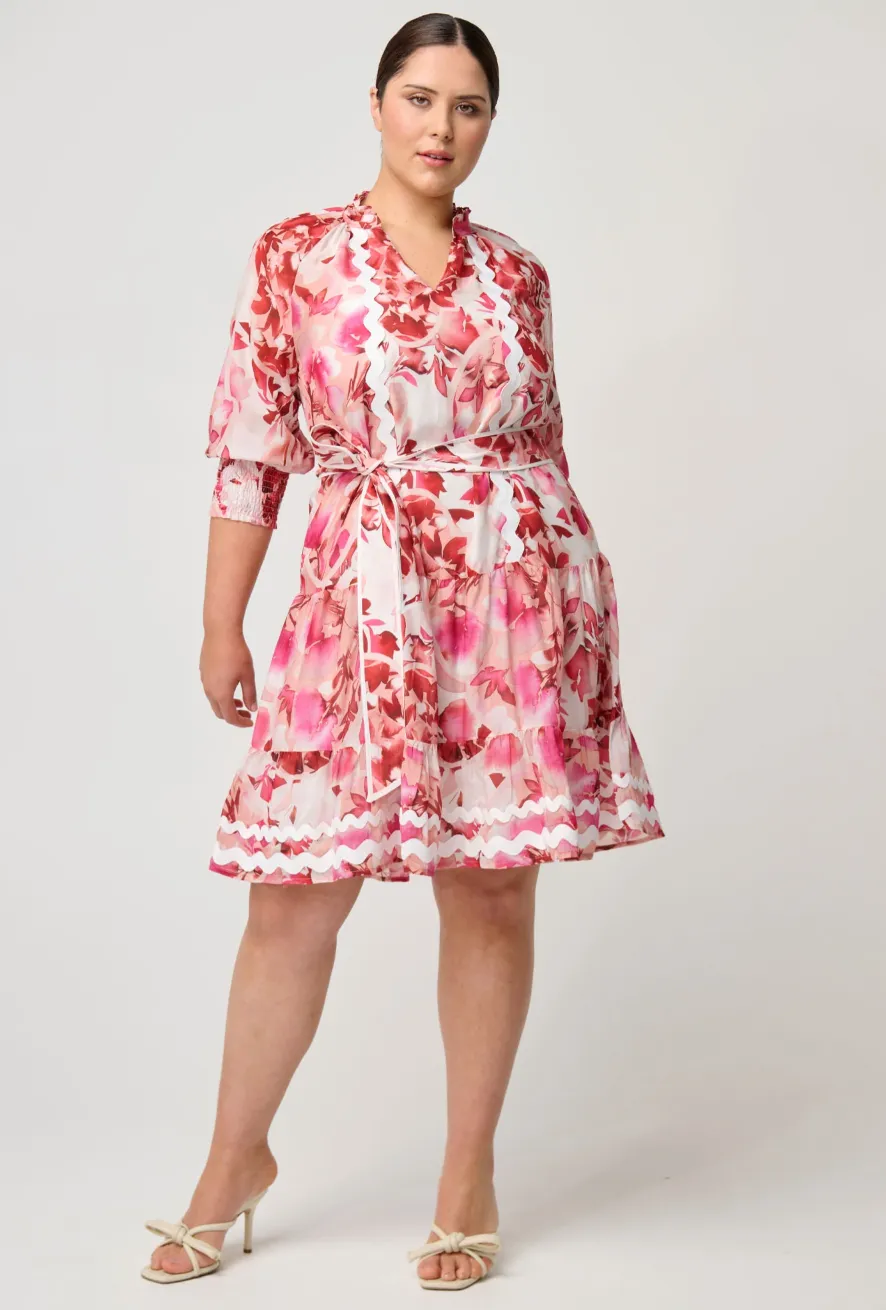 SANIBEL Cotton Silk Raglan Dress