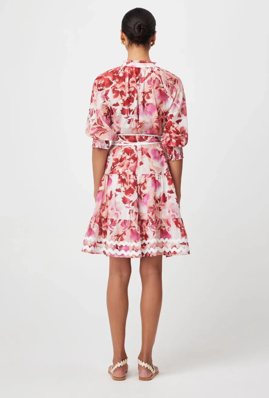 SANIBEL Cotton Silk Raglan Dress