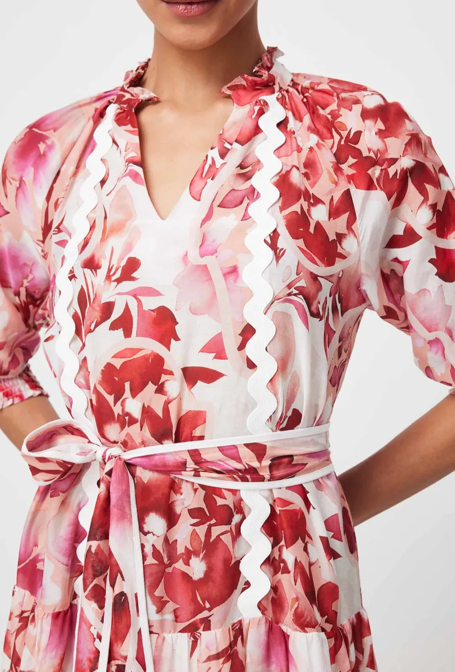 SANIBEL Cotton Silk Raglan Dress