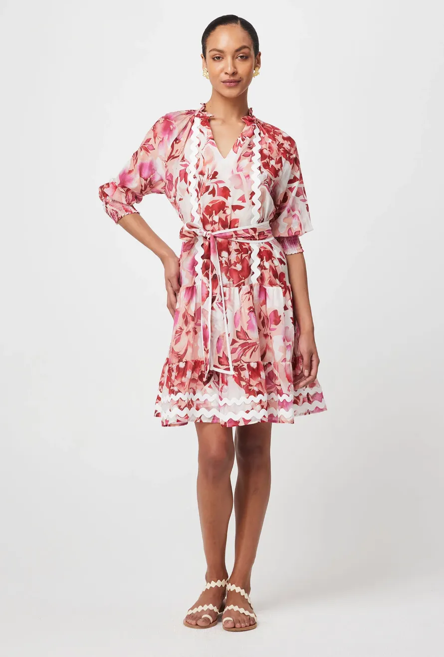 SANIBEL Cotton Silk Raglan Dress
