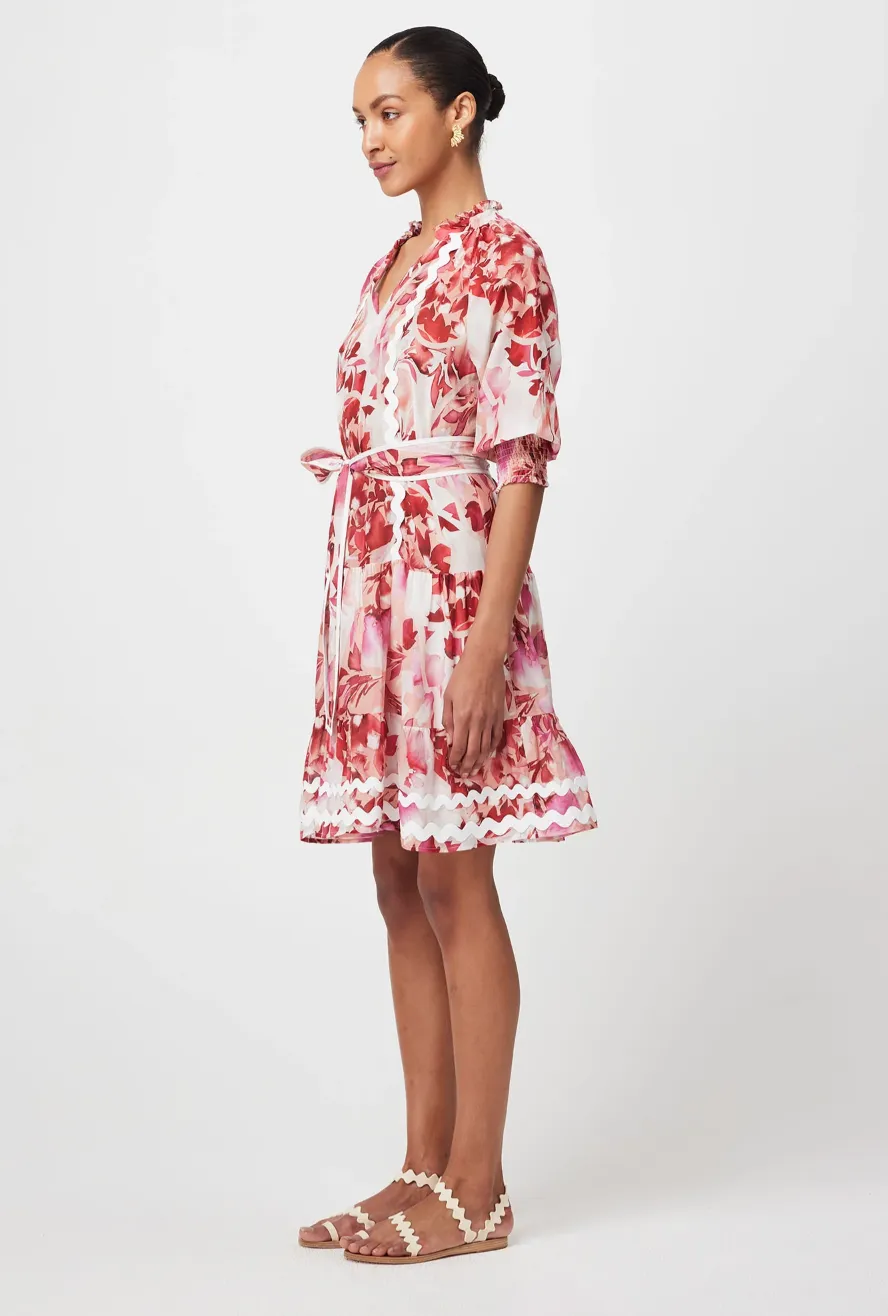 SANIBEL Cotton Silk Raglan Dress