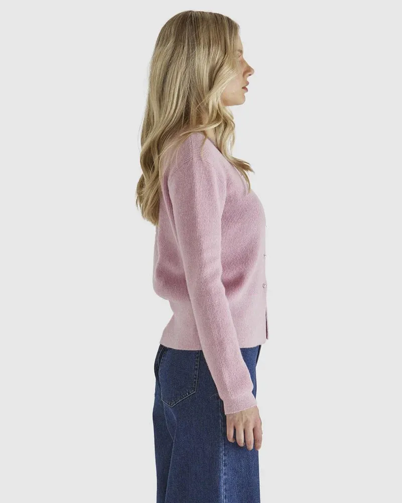 SASS JAGGER BUTTON CARDI
