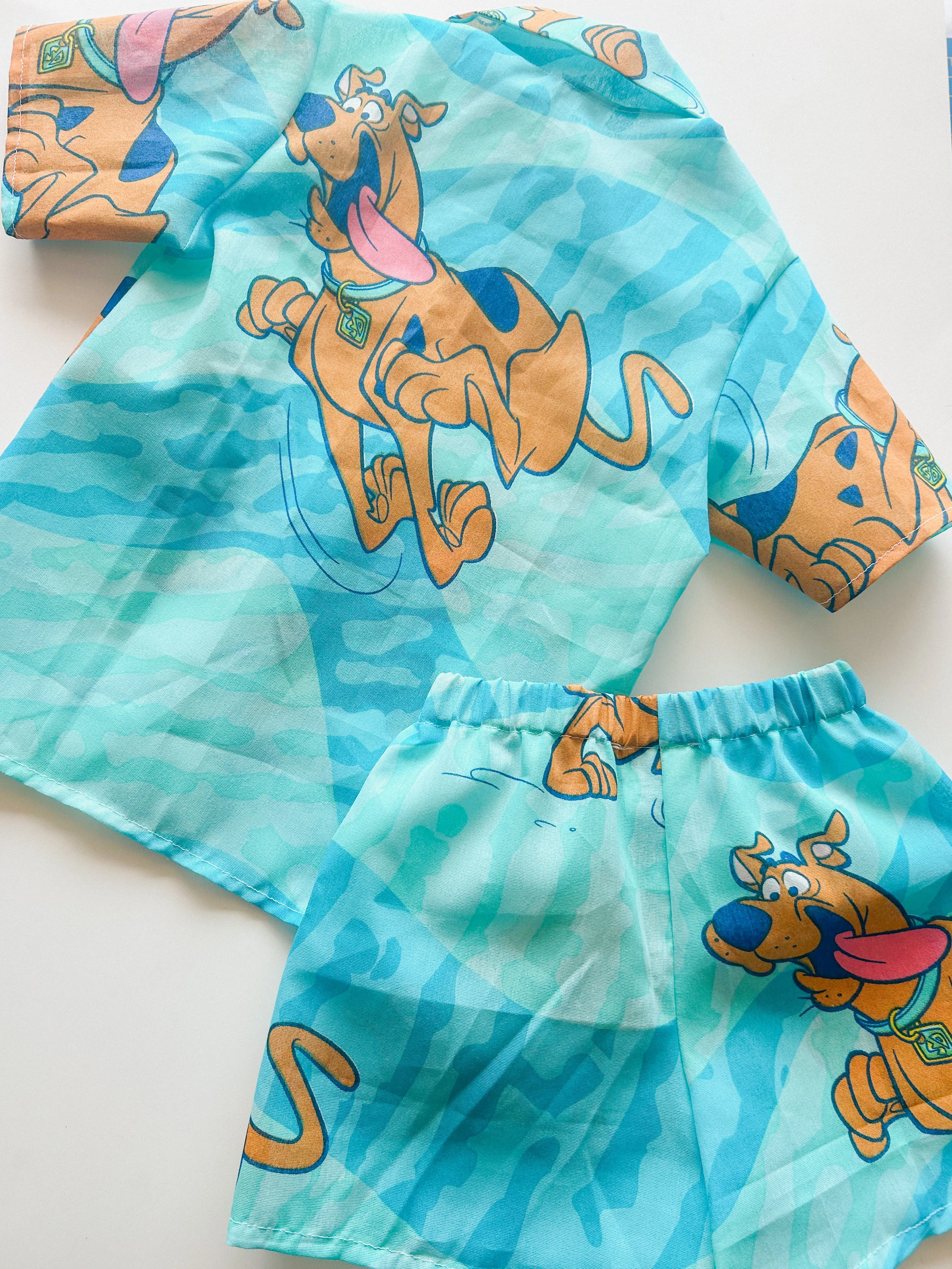 Scooby Button Tee & Short Set (5-6T)