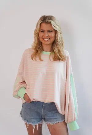 Serena Striped Top