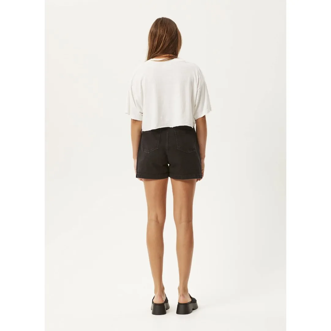 Seventy Threes Organic Denim High Waisted Shorts