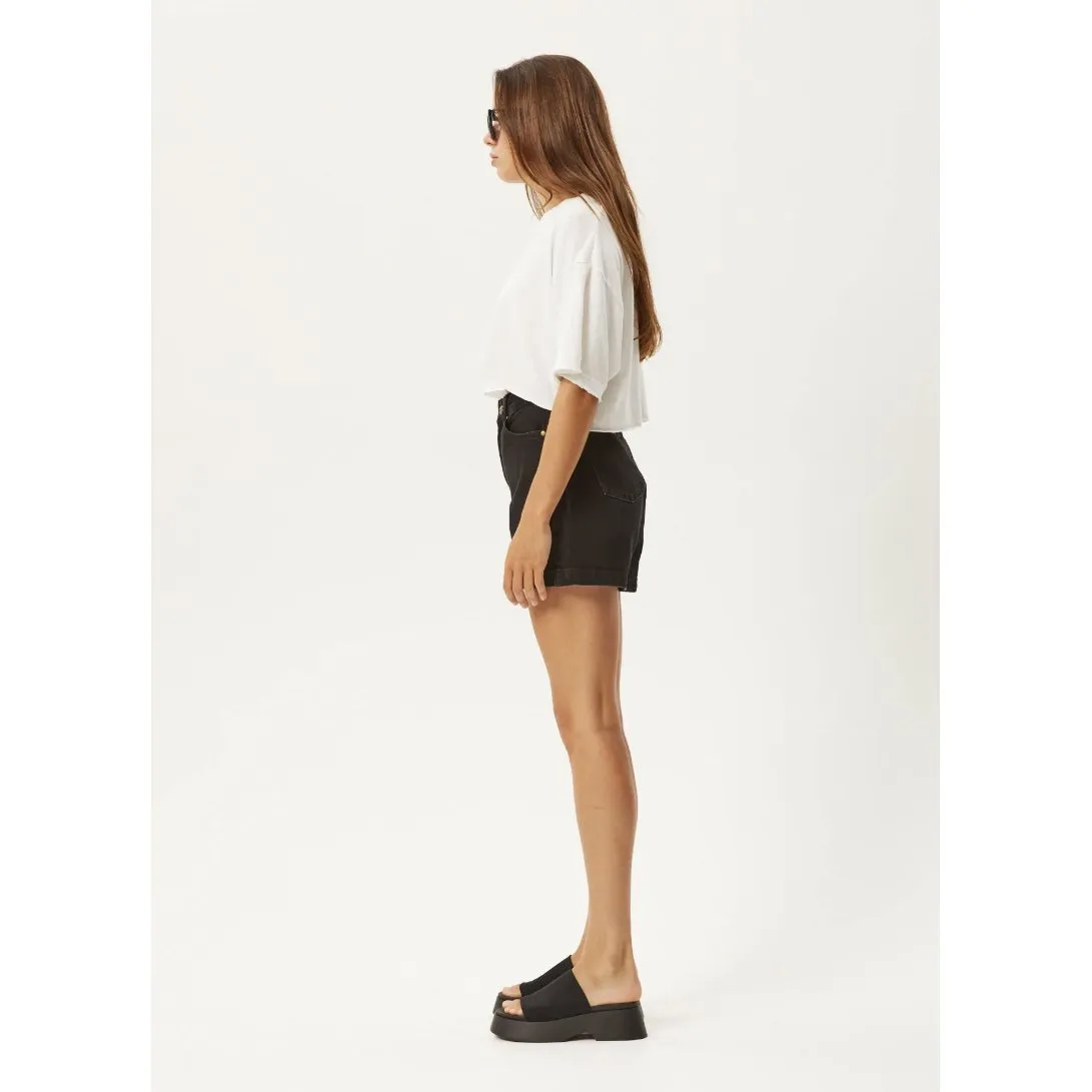 Seventy Threes Organic Denim High Waisted Shorts