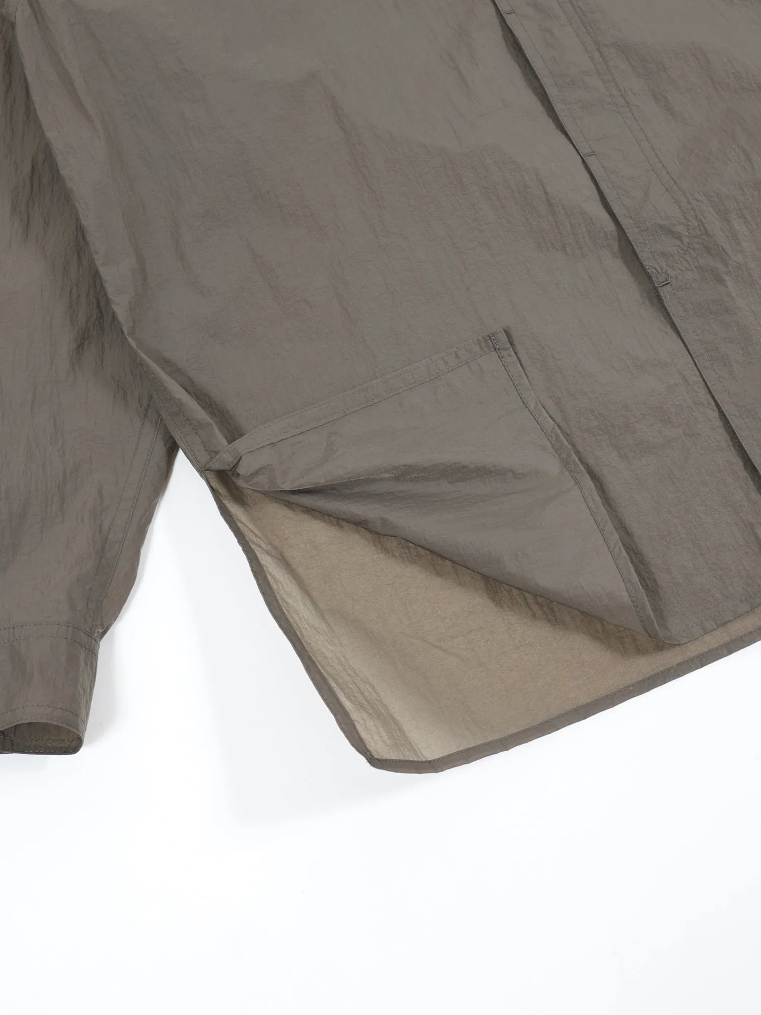 SHEER NYLON OVERSIZED SHIRTS
