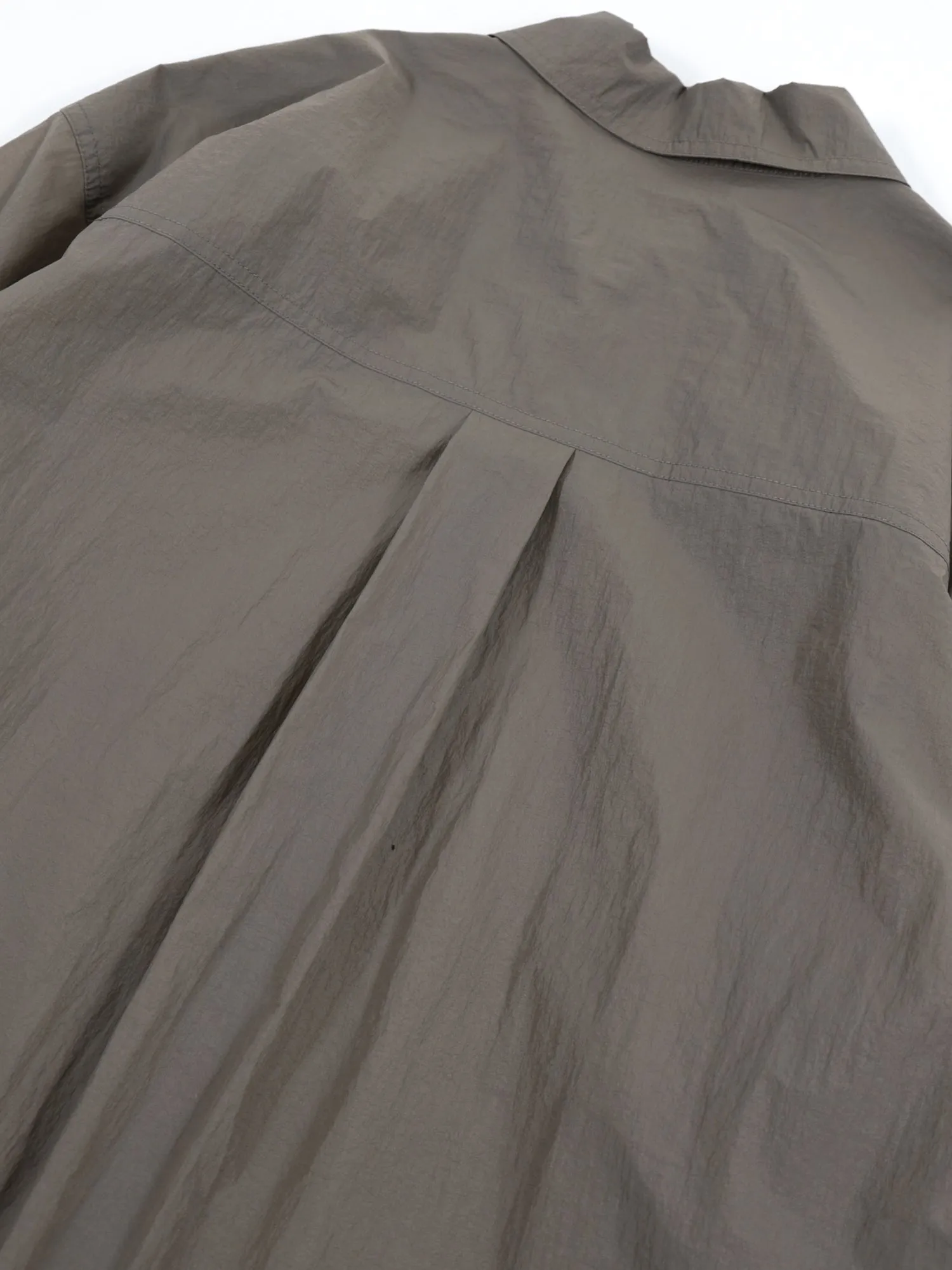 SHEER NYLON OVERSIZED SHIRTS
