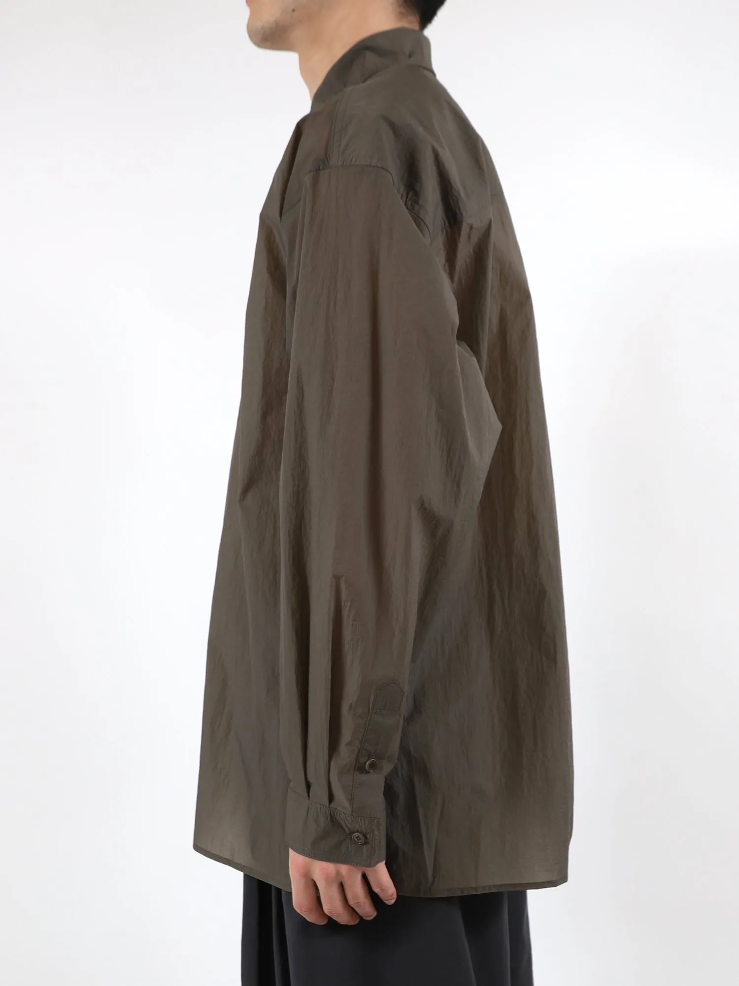 SHEER NYLON OVERSIZED SHIRTS