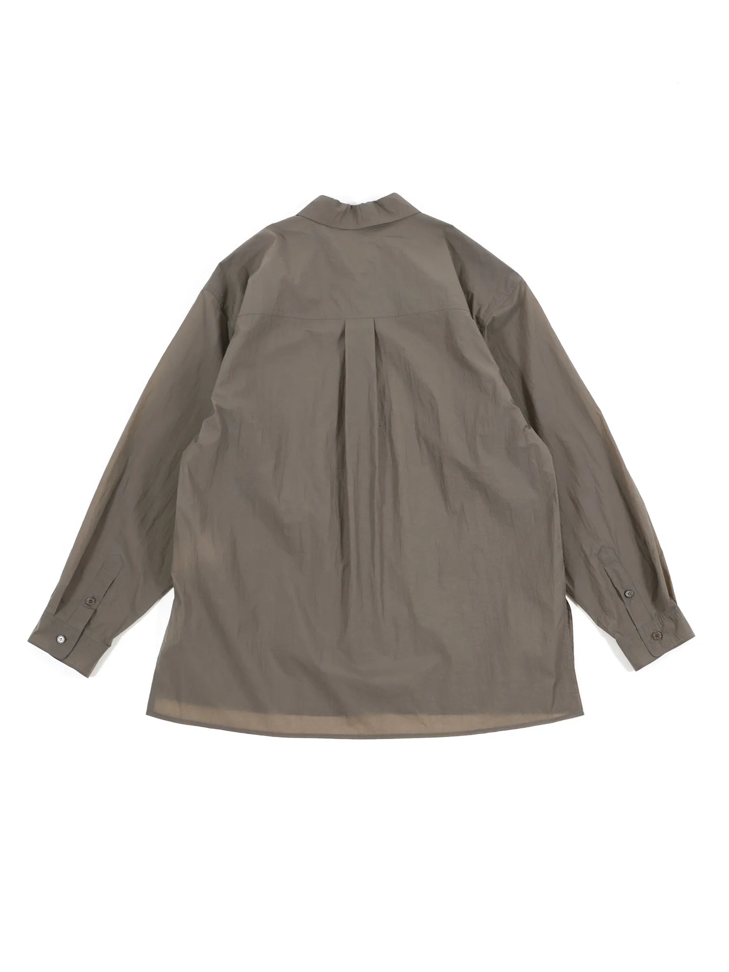 SHEER NYLON OVERSIZED SHIRTS