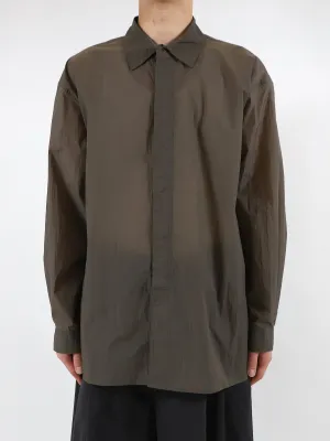 SHEER NYLON OVERSIZED SHIRTS