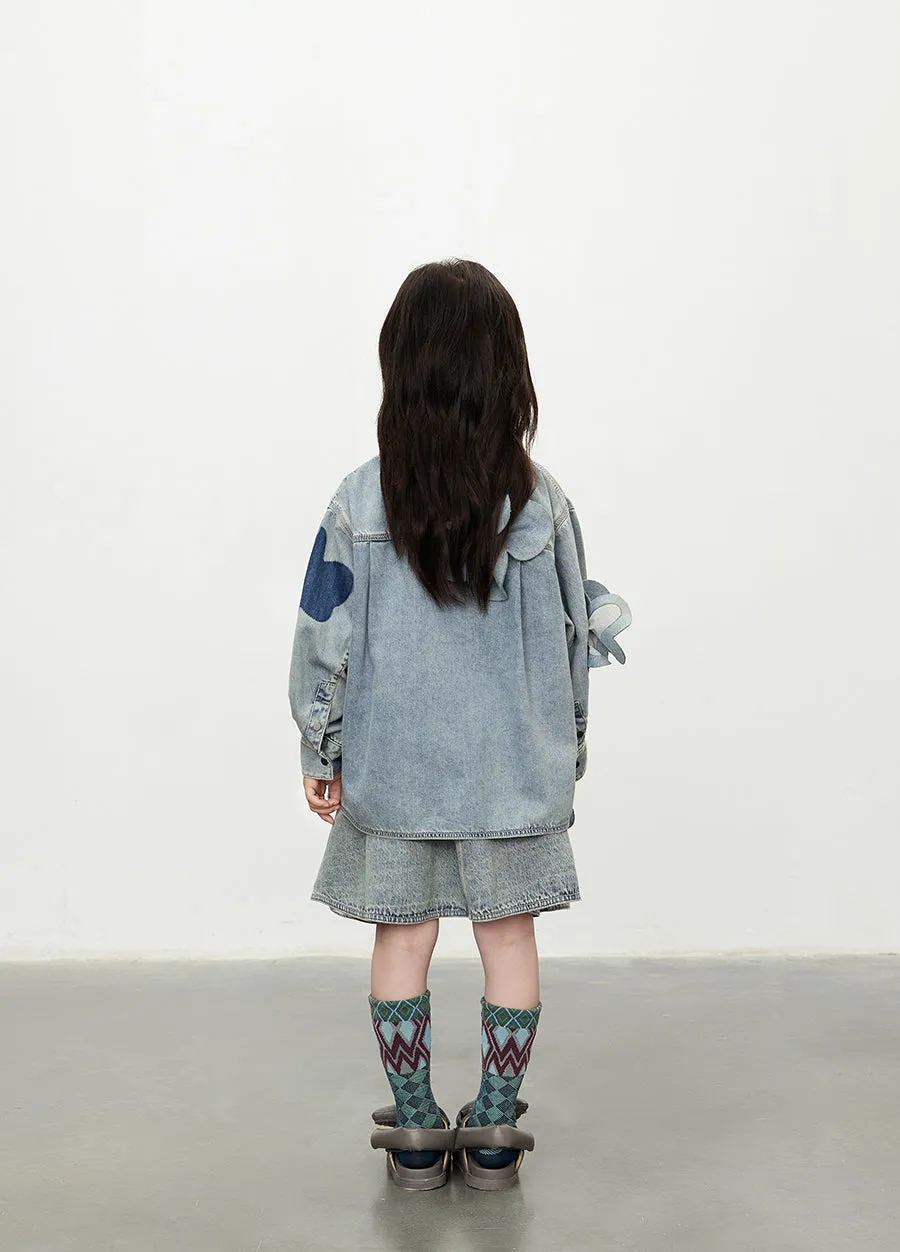 Shirt / jnby by JNBY  Oversized 3D-floral Shirt
