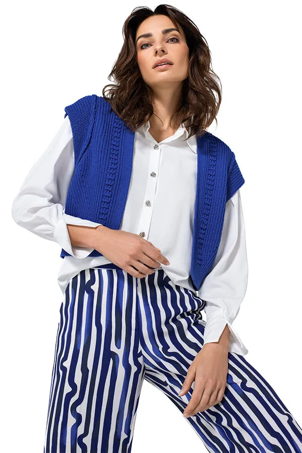 SHORT LOOSE CARDIGAN