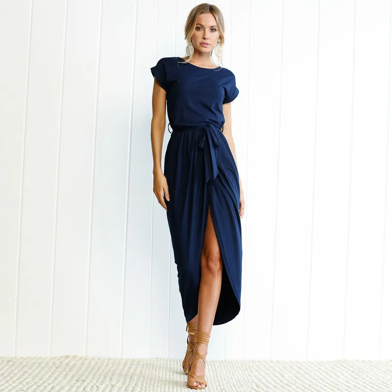 Short Sleeve Dress Multiple Colors