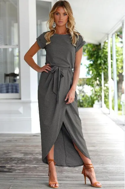 Short Sleeve Dress Multiple Colors