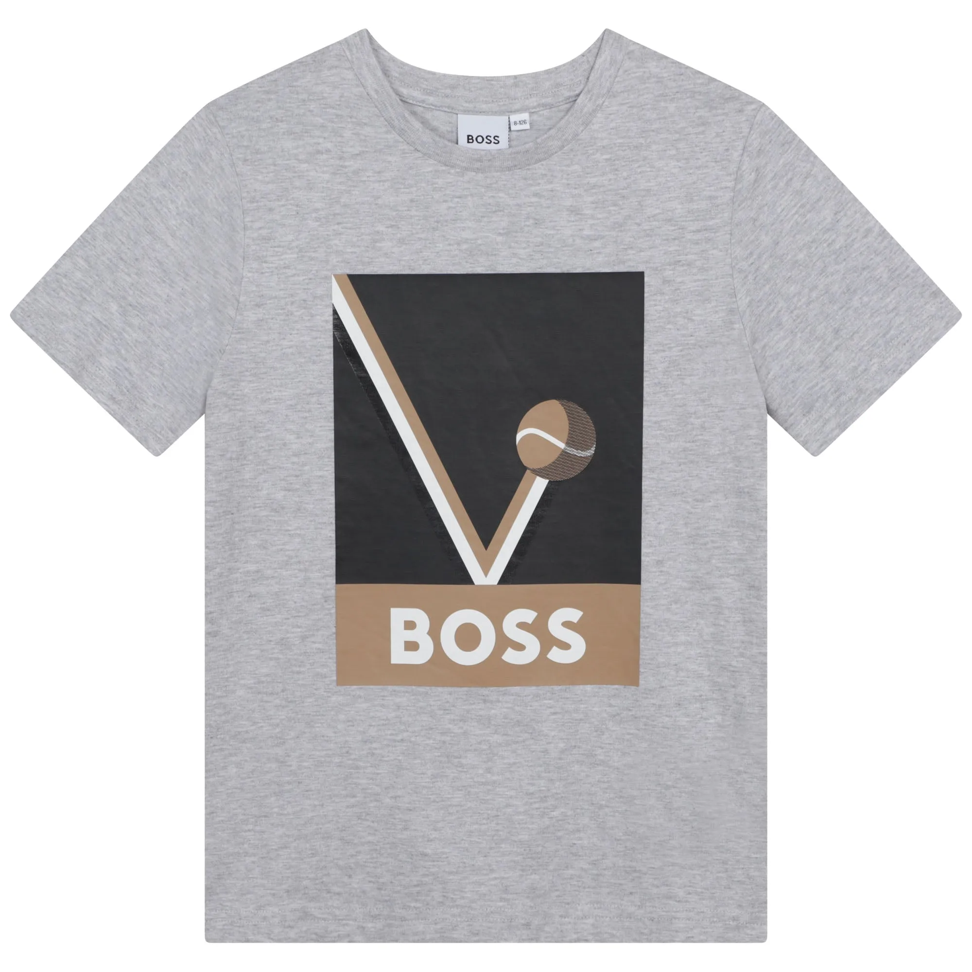 Short Sleeves Tee-Shirt - Chine Grey