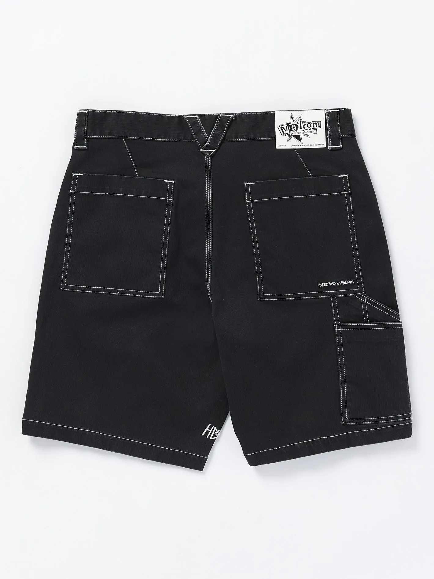 Short V Ent Hockey Dad 20" - BLACK