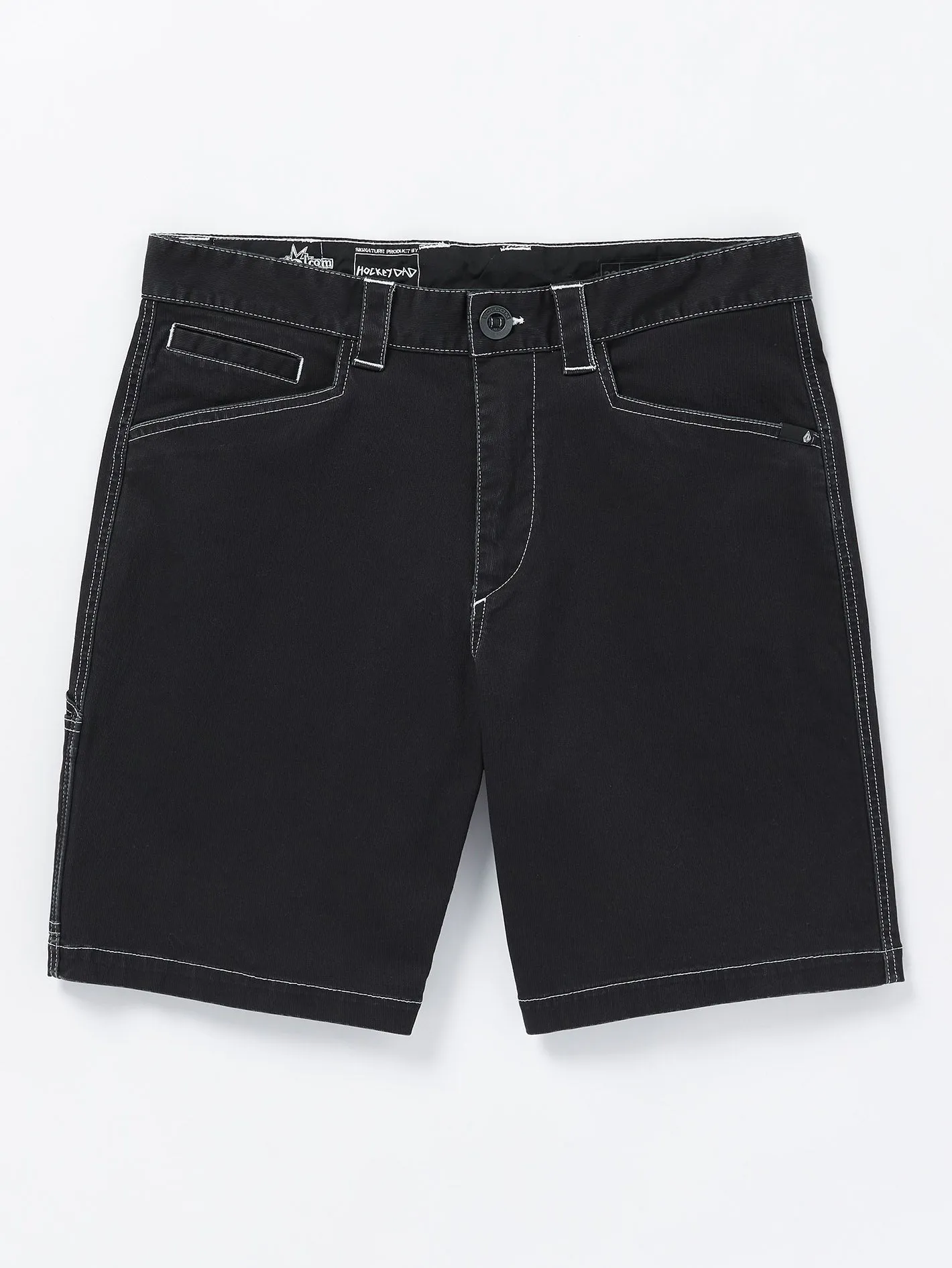 Short V Ent Hockey Dad 20" - BLACK