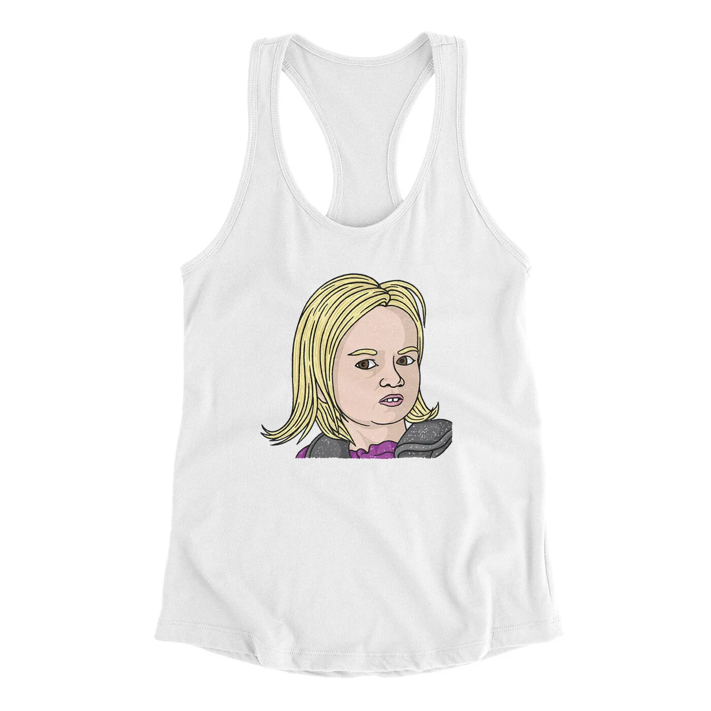 Side Eye Chloe Meme Funny Women's Racerback Tank
